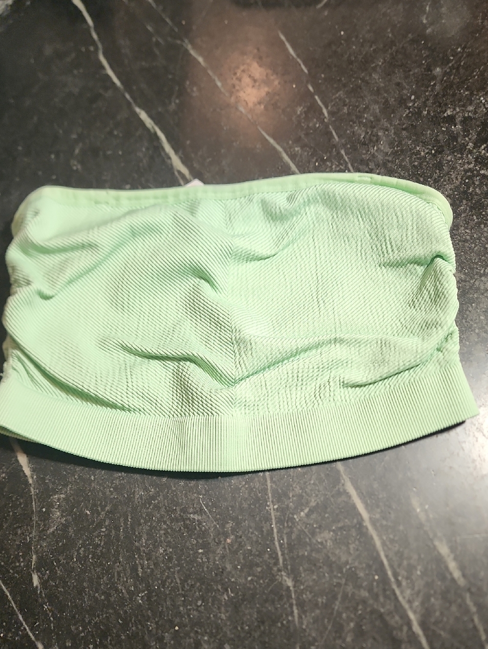 Wild Fable And Colsie 2 pack bandeau tops Light Green And White Large
